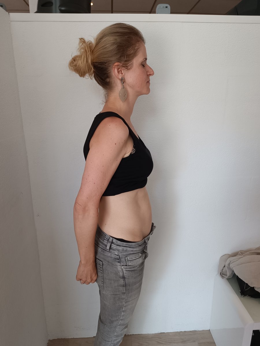 Ich habe einen strafferen Bauch